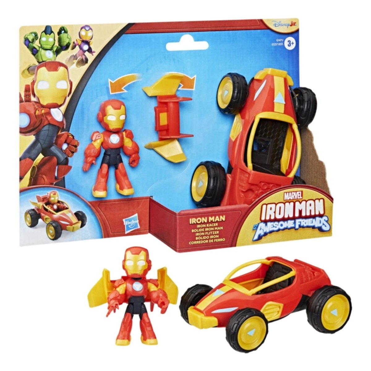 Iron Man and His Awesome Friends Araç ve Figür Iron Man G1471 - Roket Oyuncak