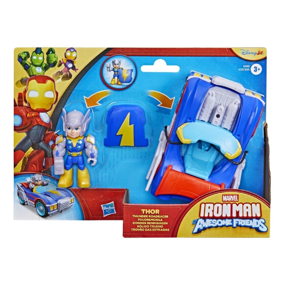 Iron Man and His Awesome Friends Araç ve Figür Thor G2692 - Roket Oyuncak