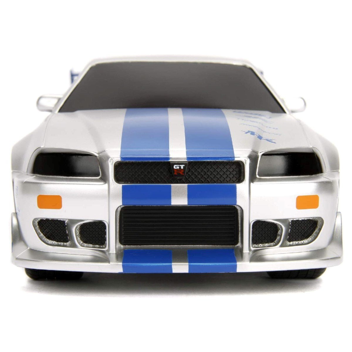 Jada 1:16 Fast & Furious Brian’s Nissan Skyline GT - R Turbo Güçlü USB Şarjlı Uzaktan Kumandalı Araba - Roket Oyuncak