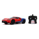 Jada 1:16 Marvel Spiderman 2017 Ford GT Uzaktan Kumandalı Araba Turbo Güçlü, USB Şarjlı ve Örümcek Ağı Desenli Lisanslı Yarış Aracı - Roket Oyuncak