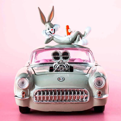 Jada 1:24 Bugs Bunny & 1957 Chevrolet Corvette 253255041 - Roket Oyuncak