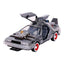 Jada 1:24 Geleceğe Dönüş 3 Zaman Makinesi: Işıklı Die - Cast Model Araba (DeLorean) - Roket Oyuncak