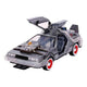 Jada 1:24 Geleceğe Dönüş 3 Zaman Makinesi: Işıklı Die - Cast Model Araba (DeLorean) - Roket Oyuncak