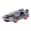 Jada 1:24 Geleceğe Dönüş 3 Zaman Makinesi: Işıklı Die - Cast Model Araba (DeLorean) - Roket Oyuncak