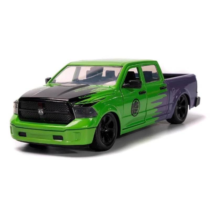 Jada 1:24 Marvel Hulk 2014 RAM 1500 Model Aracı ve Figür - Roket Oyuncak