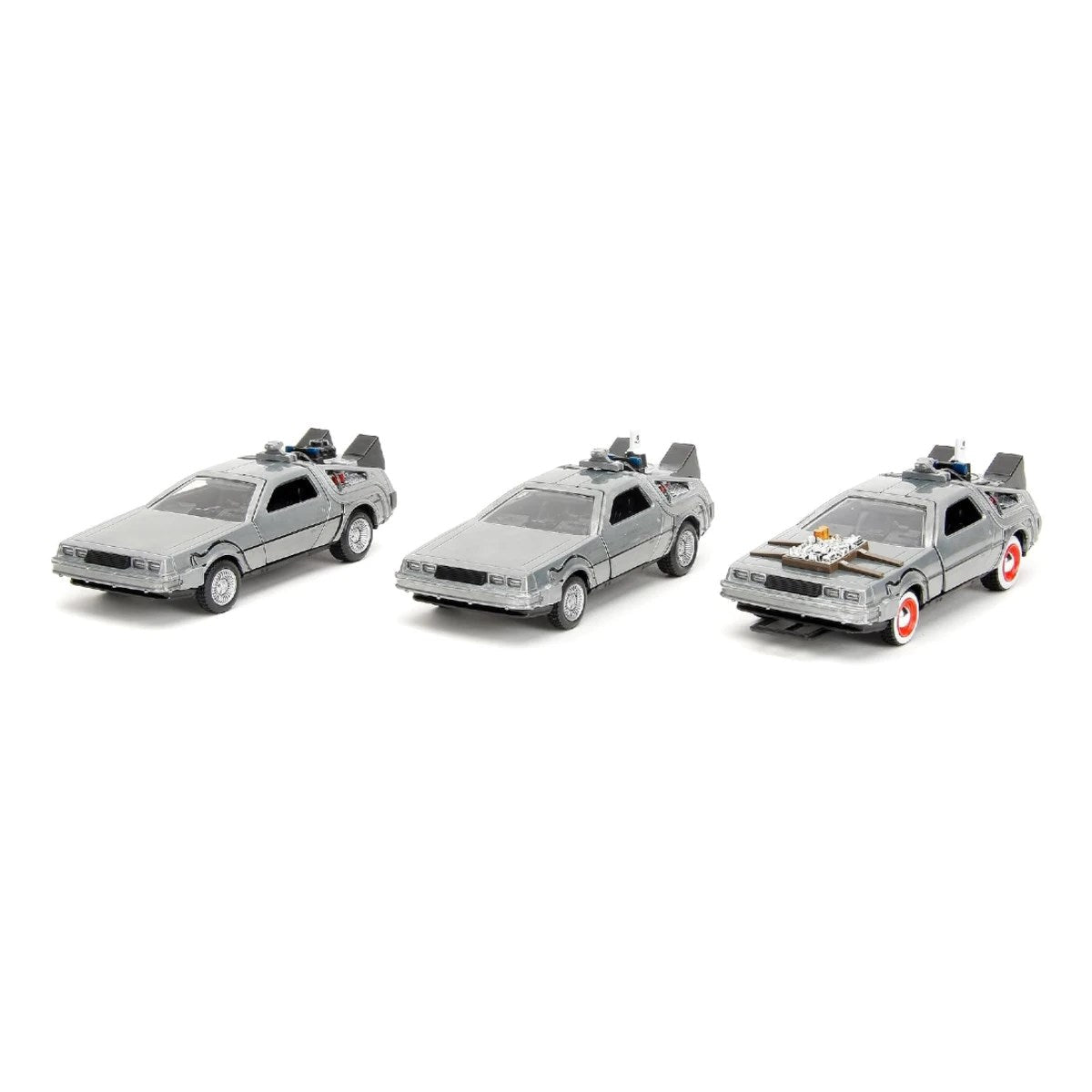 Jada 1:32 Back to the Future 3'lü Zaman Makinesi Seti - Roket Oyuncak