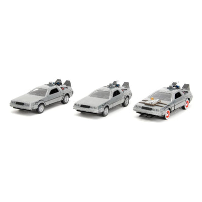 Jada 1:32 Back to the Future 3'lü Zaman Makinesi Seti - Roket Oyuncak