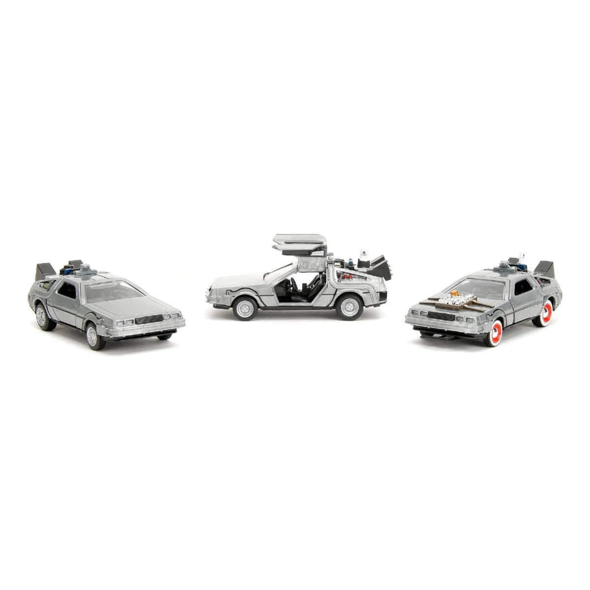 Jada 1:32 Back to the Future 3'lü Zaman Makinesi Seti - Roket Oyuncak