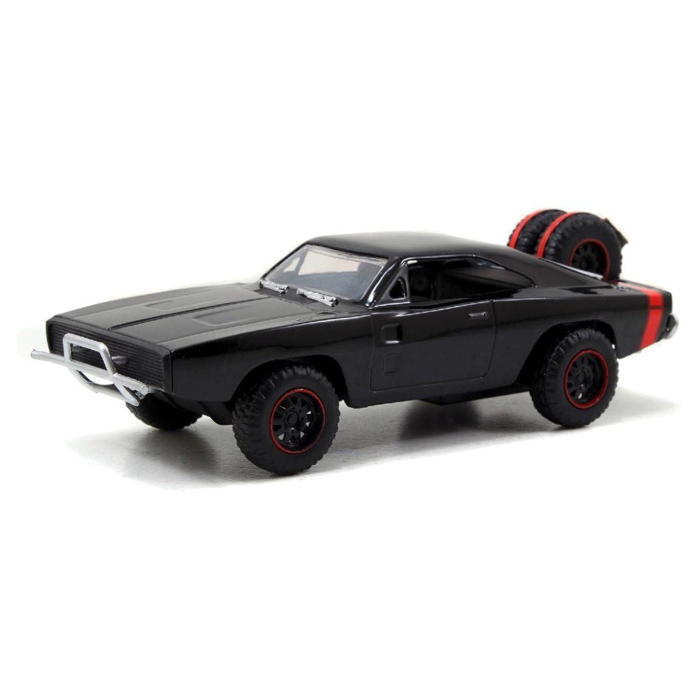 Jada 1:32 Fast & Furious Legacy Series Twin Pack W2/2 Dom's Dodge Charger R/T & Tej's Jeep Wrangler - Roket Oyuncak