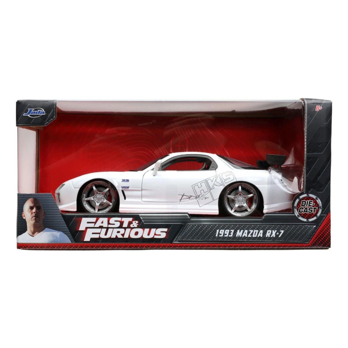 Jada Fast & Furious 1993 Mazda RX - 7 Model Aracı - Roket Oyuncak
