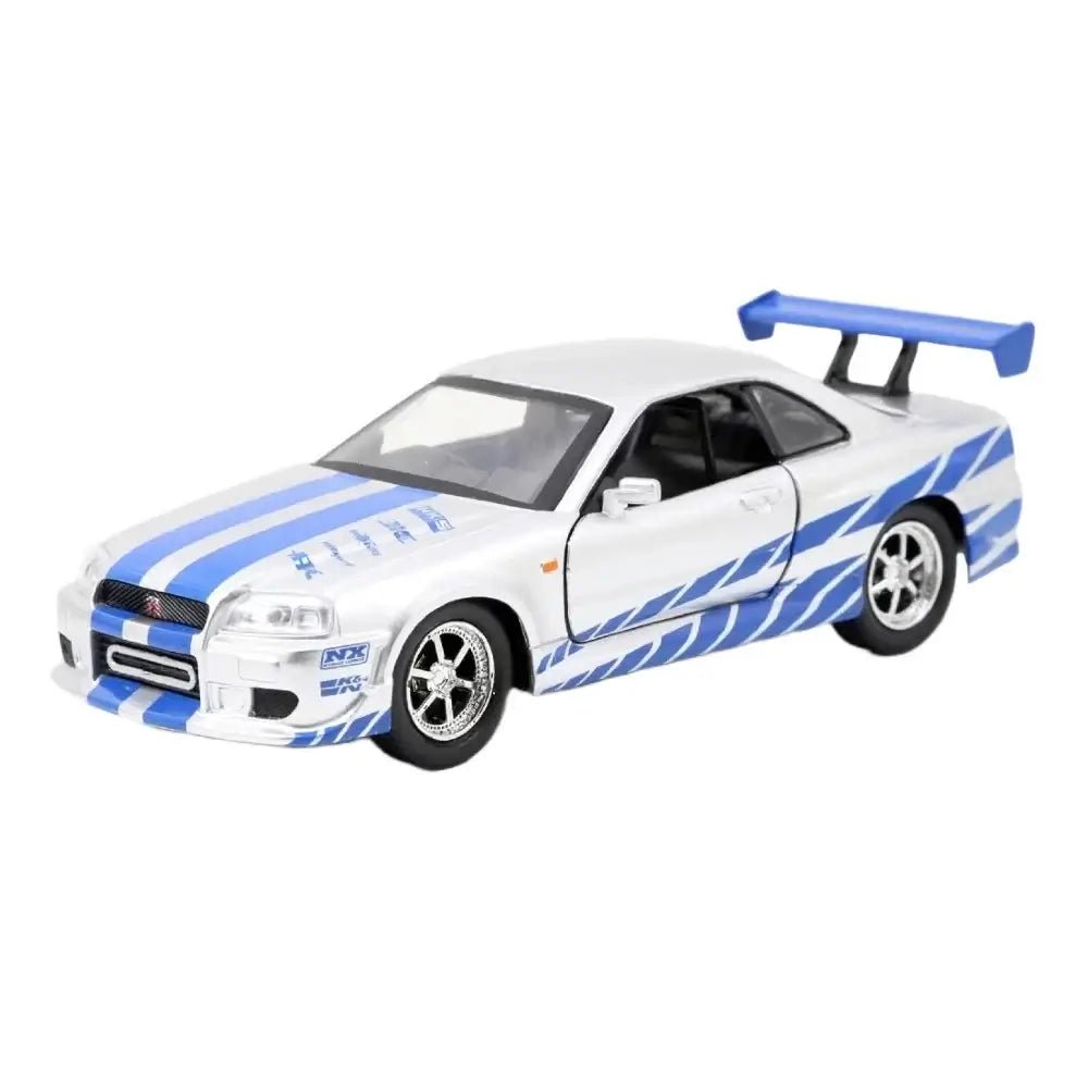 Jada Fast & Furious 2'li Araç Lancer Evo IX & Skyline GTR R34 - Roket Oyuncak