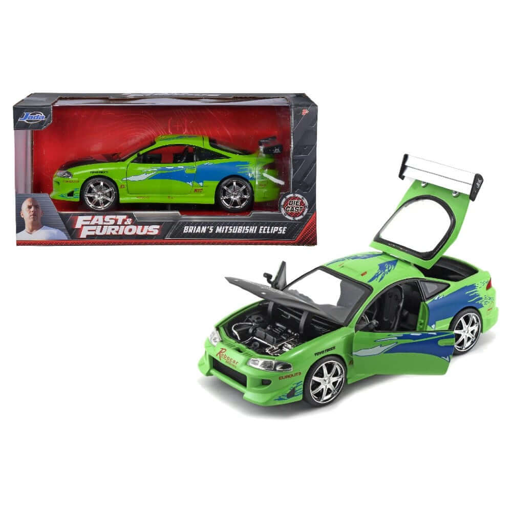 Jada Fast & Furious Brian's 1995 Mitsubishi Eclipse - Roket Oyuncak