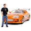 Jada Fast & Furious Brian's 1995 Toyota Supra 1:24 Die Cast Model ve Brian Figür - Roket Oyuncak