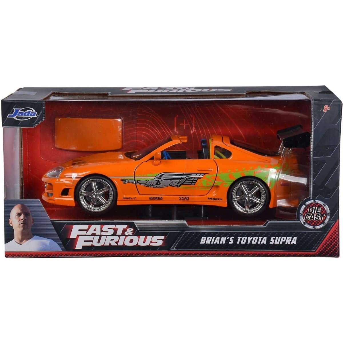 Jada Fast & Furious Brian's 1995 Toyota Supra - Roket Oyuncak