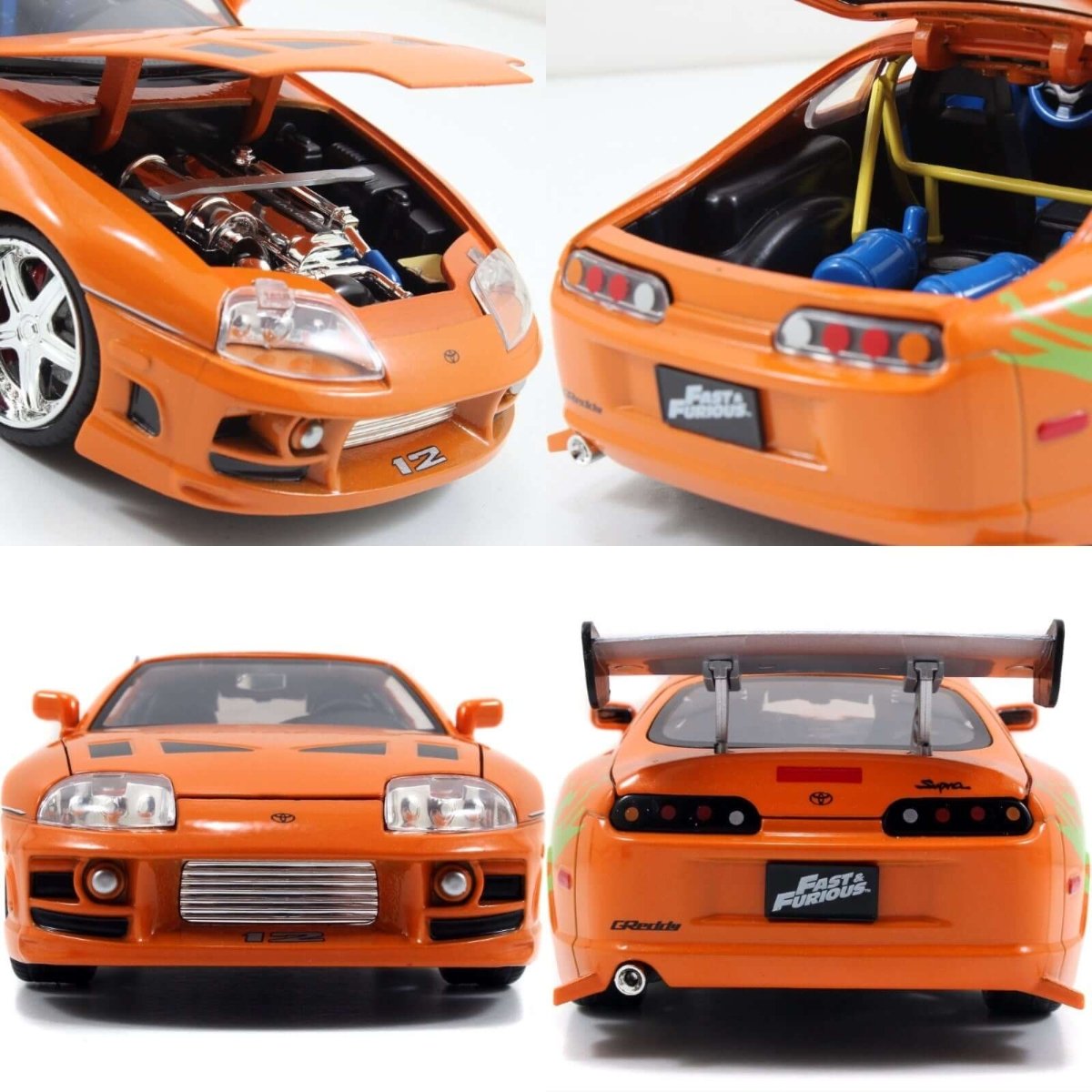 Jada Fast & Furious Brian's 1995 Toyota Supra - Roket Oyuncak