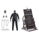 Jada Frankenstein Deluxe Next Level Figure Siyah - Beyaz Sınırlı Seri, Fonksiyonel Operasyon Masası ve Aksesuarlı 90. Yıl Özel Koleksiyon Seti - Roket Oyuncak