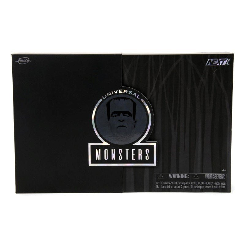 Jada Frankenstein Deluxe Next Level Figure Siyah - Beyaz Sınırlı Seri, Fonksiyonel Operasyon Masası ve Aksesuarlı 90. Yıl Özel Koleksiyon Seti - Roket Oyuncak