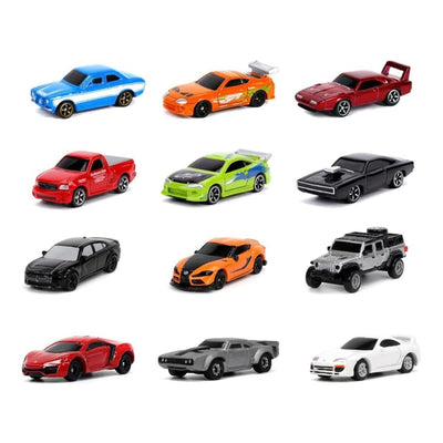 Jada Hızlı ve Öfkeli Sürpriz Paket Nano Model Araç Wave 1 Serisi, 4 cm Boyutunda Die-Cast Metal Koleksiyon Arabası - Roket Oyuncak