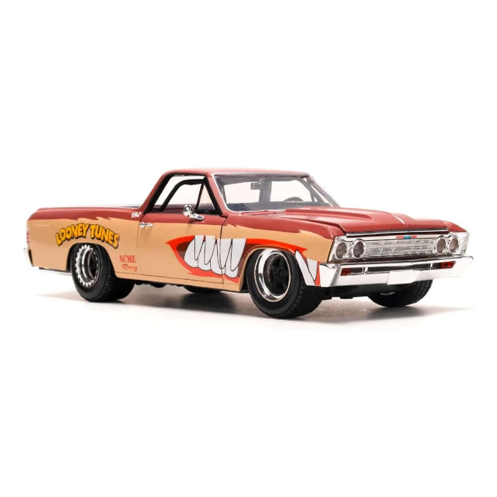 Jada Looney Tunes Tasmanian & Chevy El Camino Figür ve Araç - Roket Oyuncak