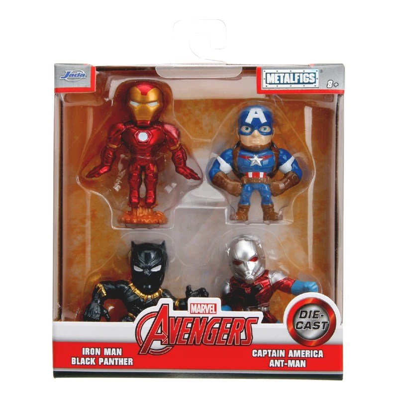 Jada Metalfigs Avengers 4'lü Figür Seti - Roket Oyuncak