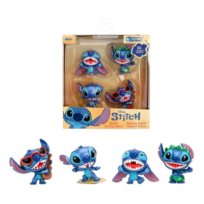 Jada Metalfigs Lilo & Stitch 4'lü Figür Paketi 9336205314R00 - Roket Oyuncak