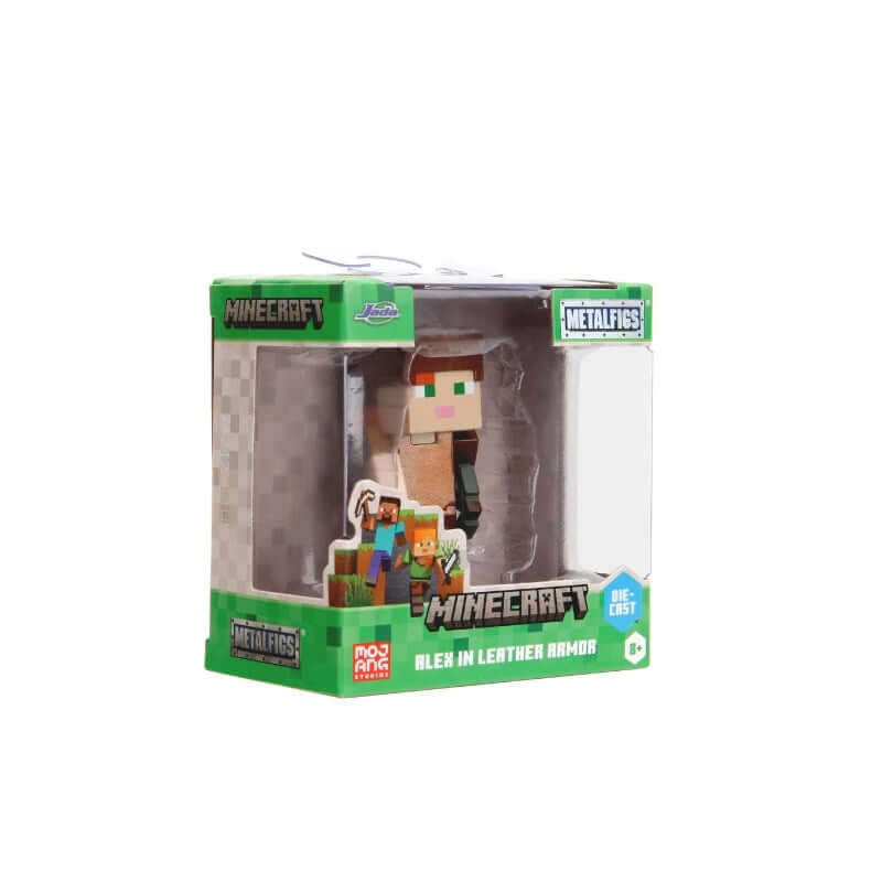 Jada Metalfigs Minecraft Metal Die - Cast Figürler Alex - Roket Oyuncak