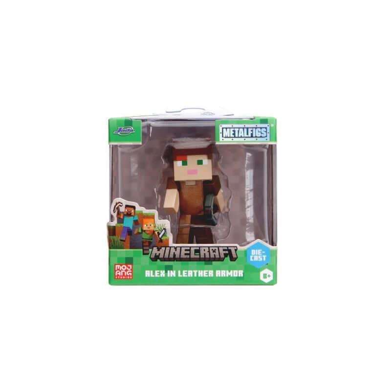 Jada Metalfigs Minecraft Metal Die - Cast Figürler Alex - Roket Oyuncak
