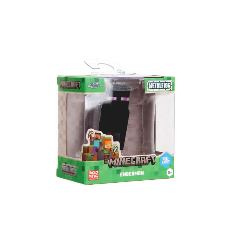 Jada Metalfigs Minecraft Metal Die - Cast Figürler Enderman - Roket Oyuncak