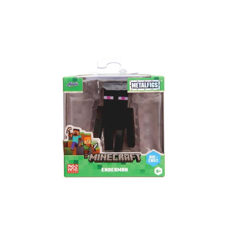 Jada Metalfigs Minecraft Metal Die - Cast Figürler Enderman - Roket Oyuncak