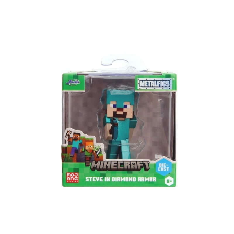 Jada Metalfigs Minecraft Metal Die - Cast Figürler Steve - Roket Oyuncak