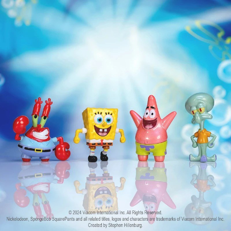 Jada Metalfigs Spongebob Metal Die - Cast Figürler - Roket Oyuncak