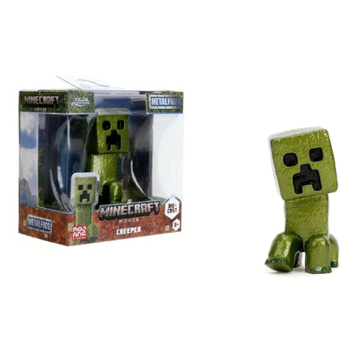 Jada Minecraft Film Figürleri Creeper 6.5 cm Boyunda, Die - Cast Metal, Pop - Culture Tasarımlı Lisanslı Koleksiyon Figürleri - Roket Oyuncak