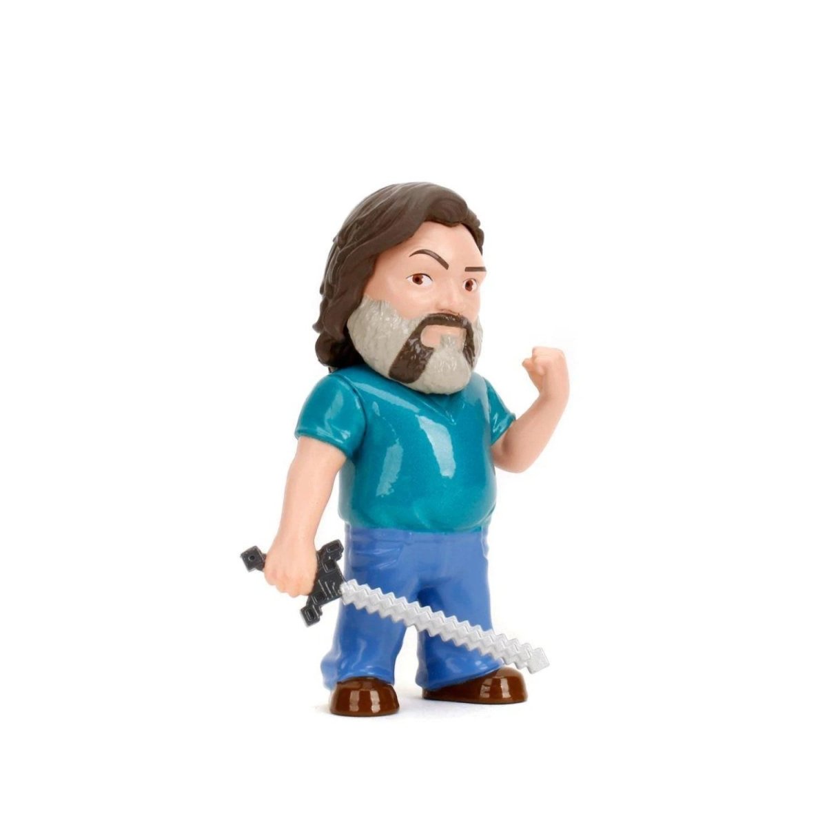 Jada Minecraft Film Figürleri Steve 6.5 cm Boyunda, Die - Cast Metal, Pop - Culture Tasarımlı Lisanslı Koleksiyon Figürleri - Roket Oyuncak
