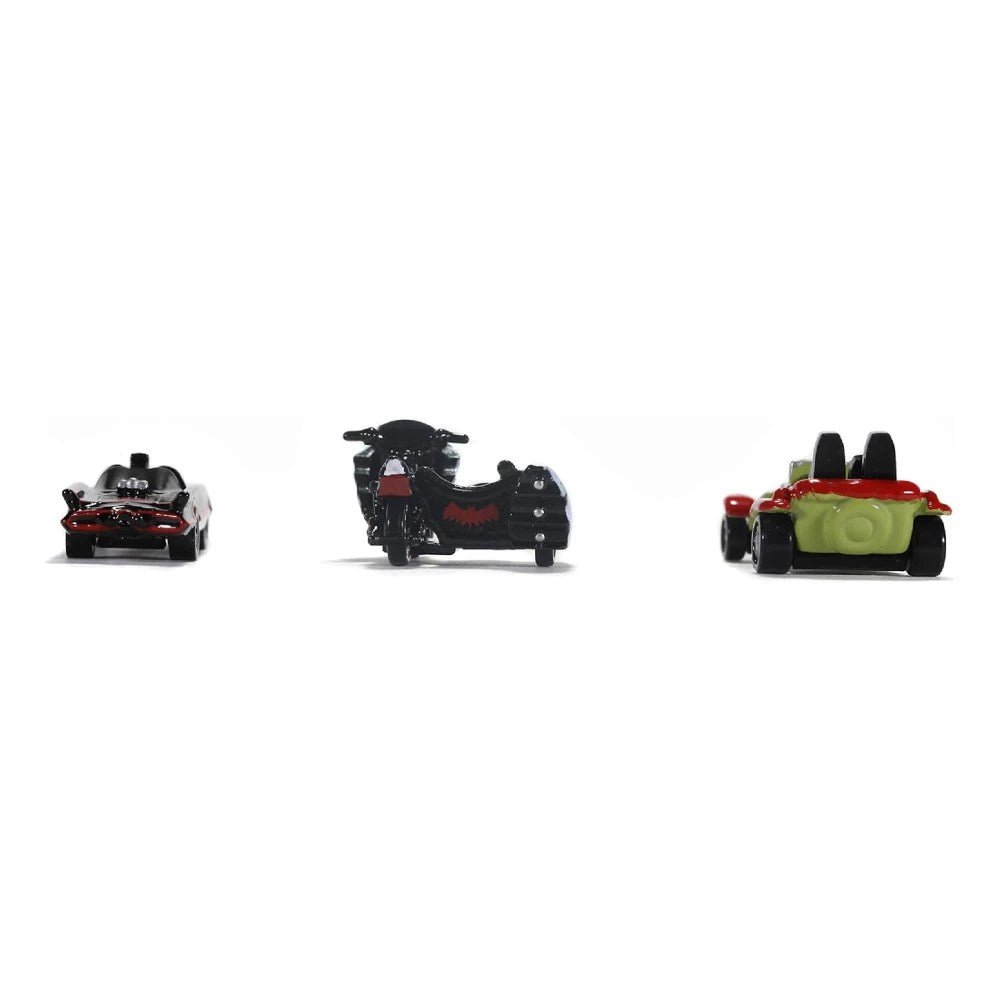 Jada Nano Hollywood Rides Batmobile Batcycle Jokermobile - Roket Oyuncak