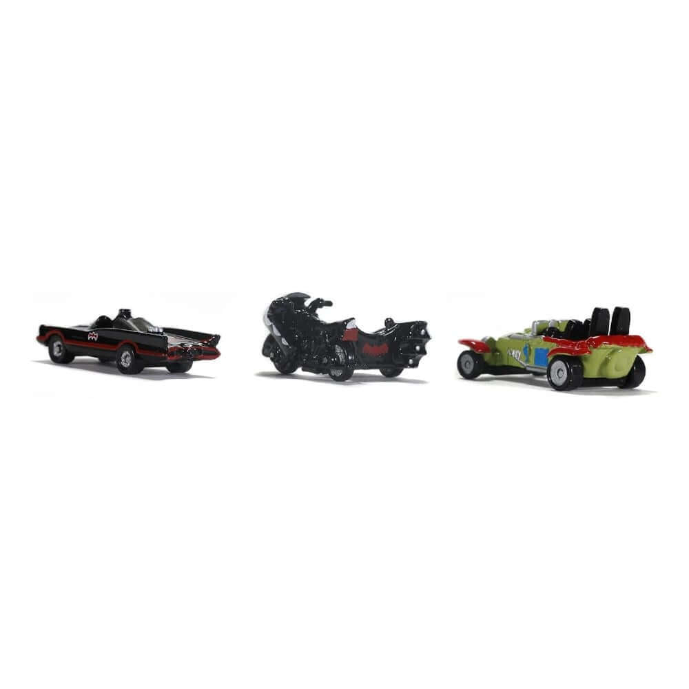 Jada Nano Hollywood Rides Batmobile Batcycle Jokermobile - Roket Oyuncak