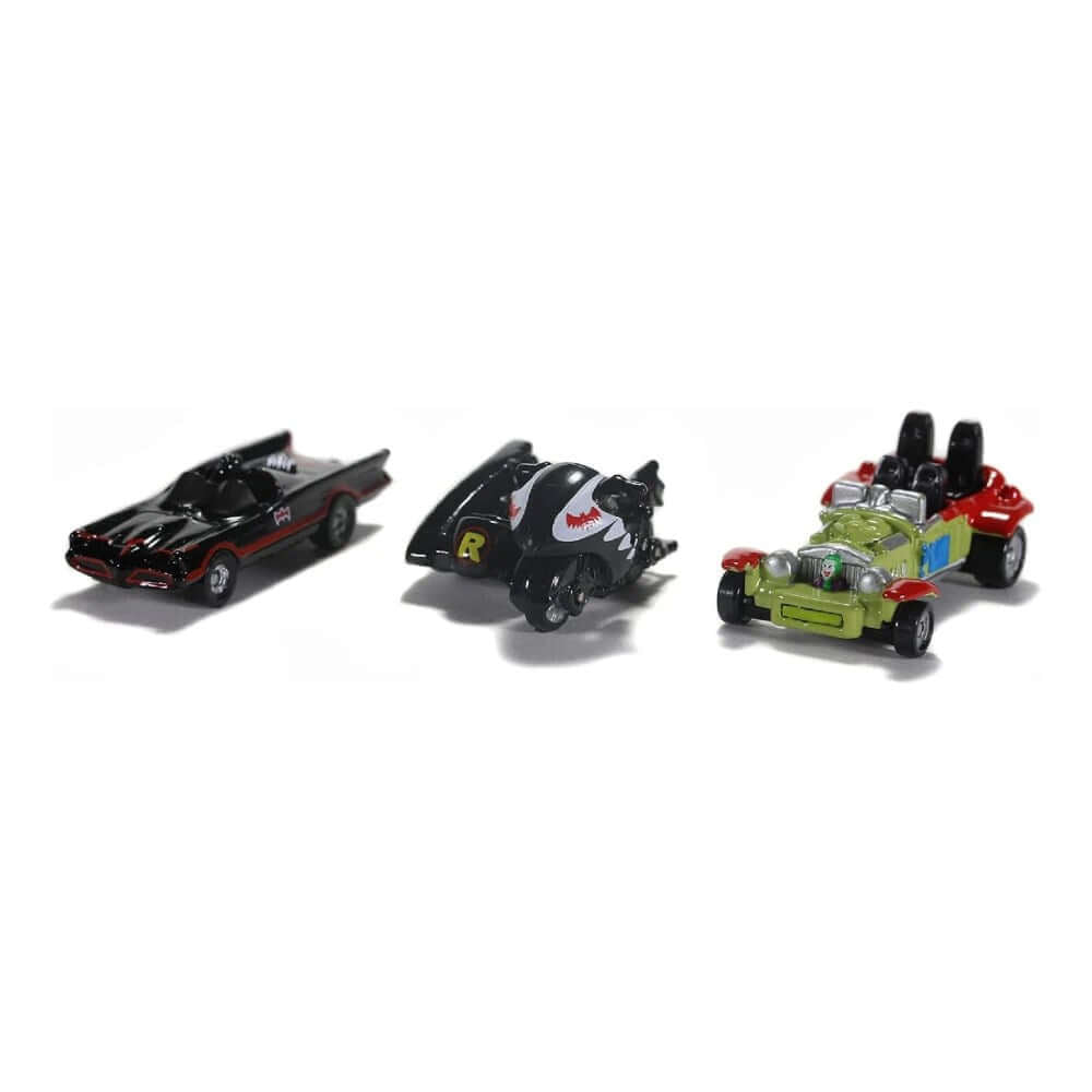 Jada Nano Hollywood Rides Batmobile Batcycle Jokermobile - Roket Oyuncak