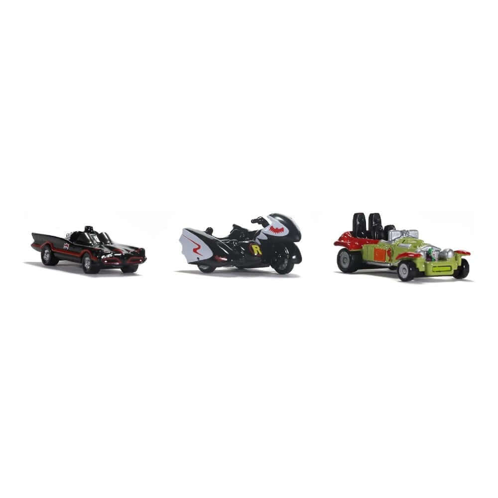 Jada Nano Hollywood Rides Batmobile Batcycle Jokermobile - Roket Oyuncak