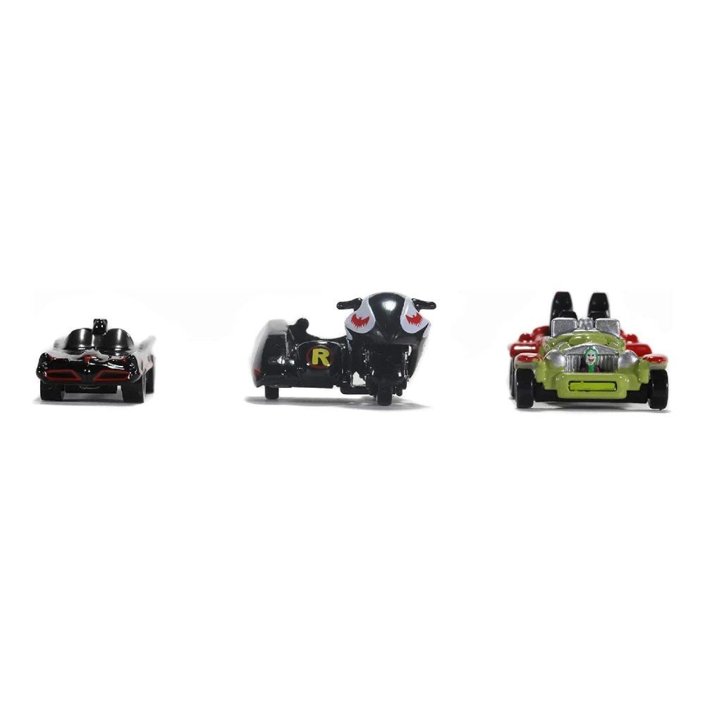 Jada Nano Hollywood Rides Batmobile Batcycle Jokermobile - Roket Oyuncak