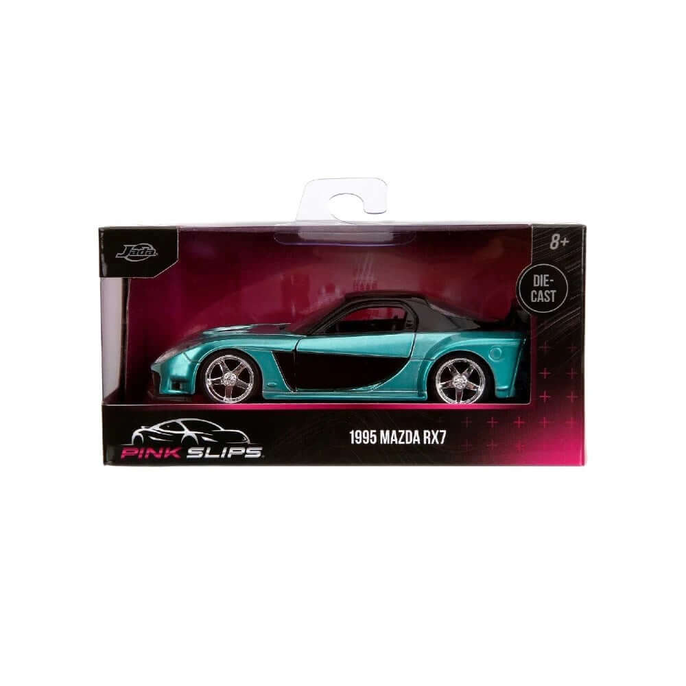 Jada Pink Slips Serisi Model Arabalar 1995 Mazda RX7 - Roket Oyuncak