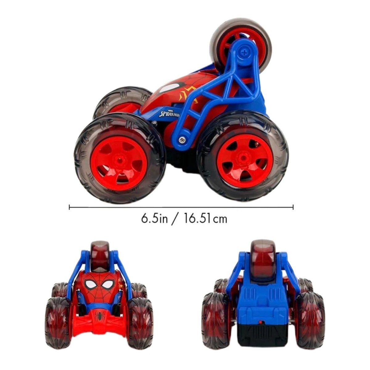 Jada Spider - Man Uzaktan Kumandalı Akrobasi Arabası 203225001 - Roket Oyuncak