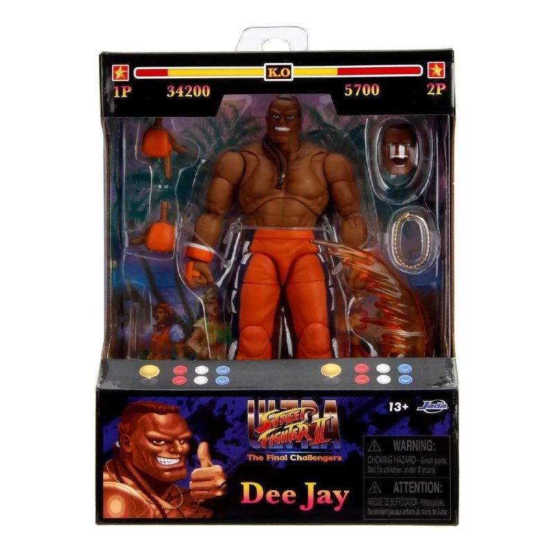 Jada Street Fighter II Dee Jay 15 Cm Figür 253252034 - Roket Oyuncak