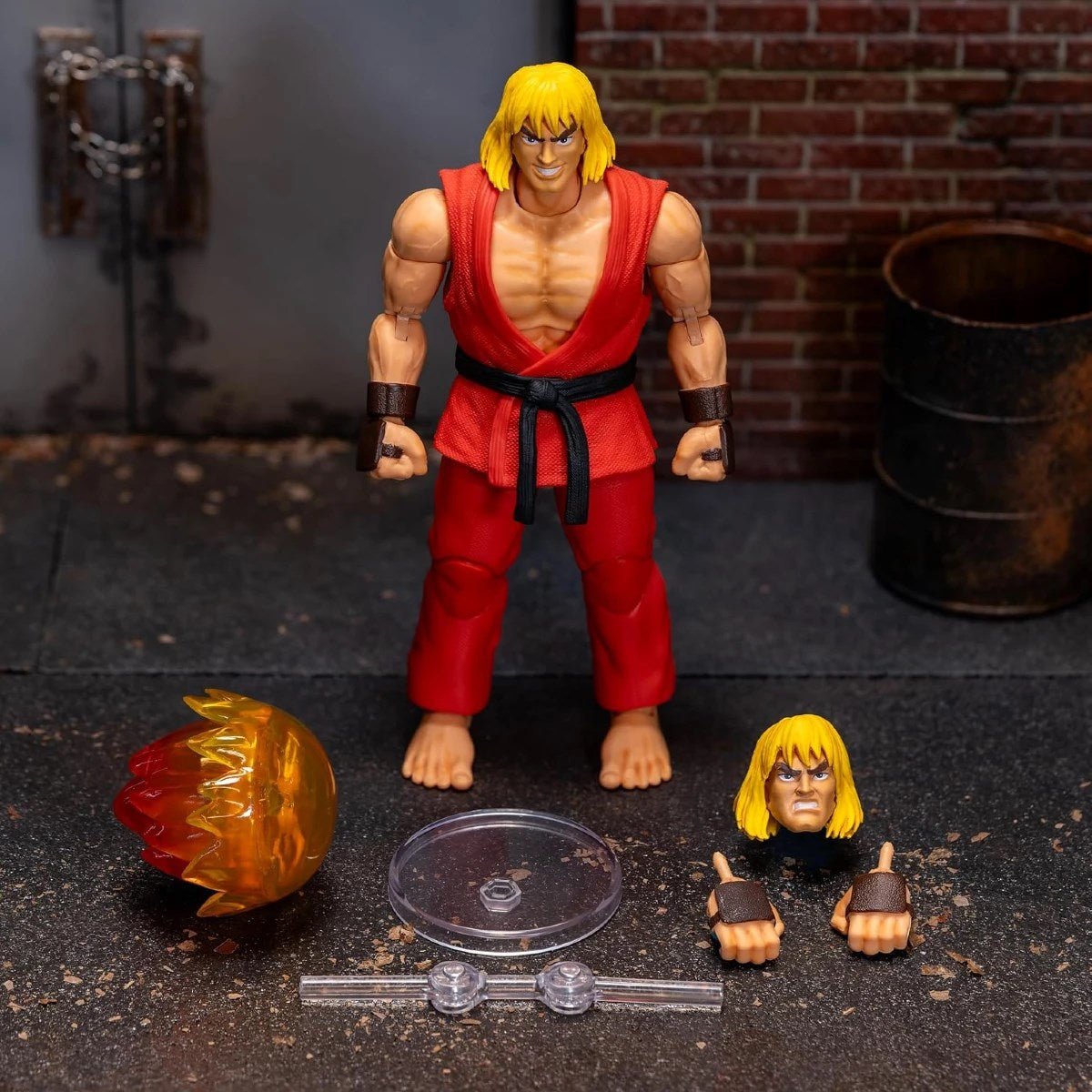Jada Street Fighter II Ken 15 Cm Aksiyon Figürü - Roket Oyuncak