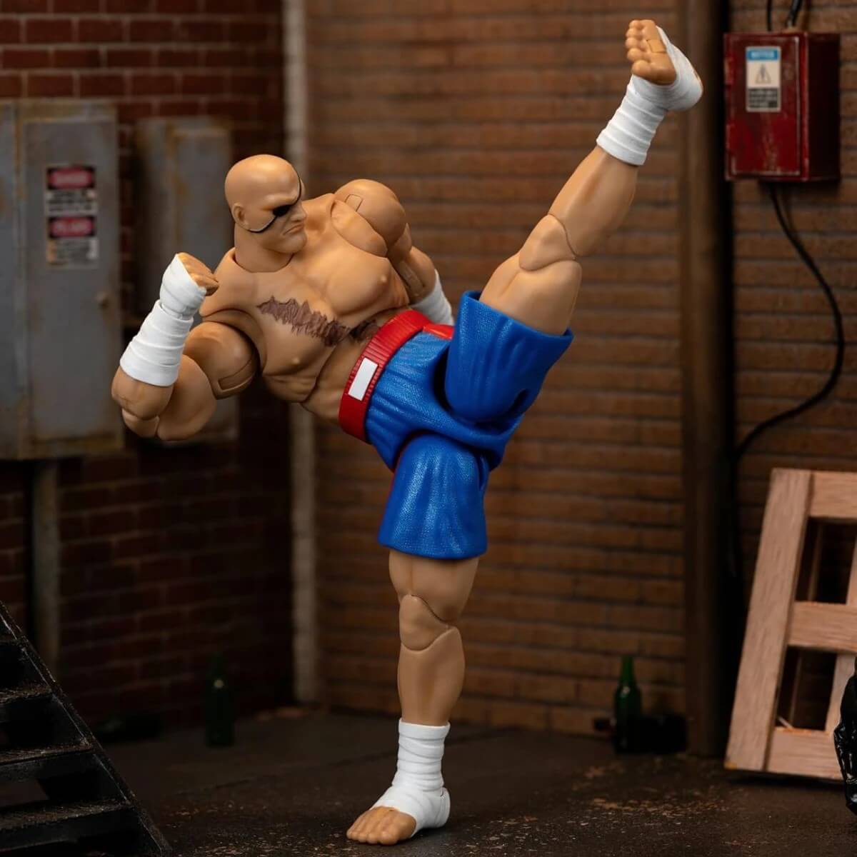 Jada Street Fighter II Sagat 19 Cm Figür - Roket Oyuncak