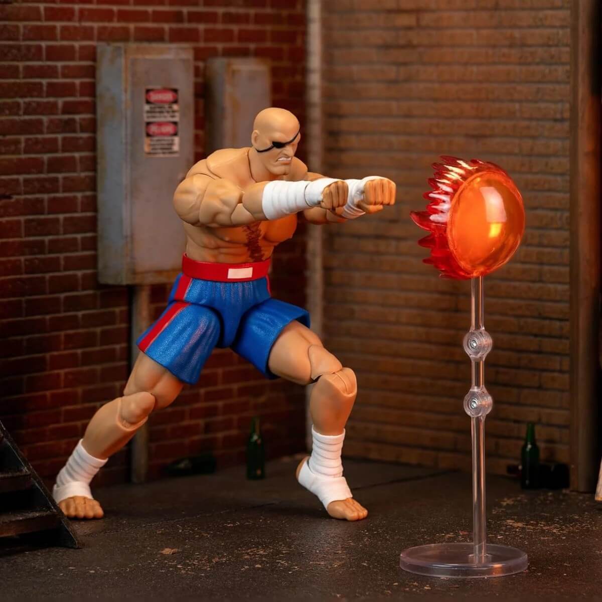 Jada Street Fighter II Sagat 19 Cm Figür - Roket Oyuncak
