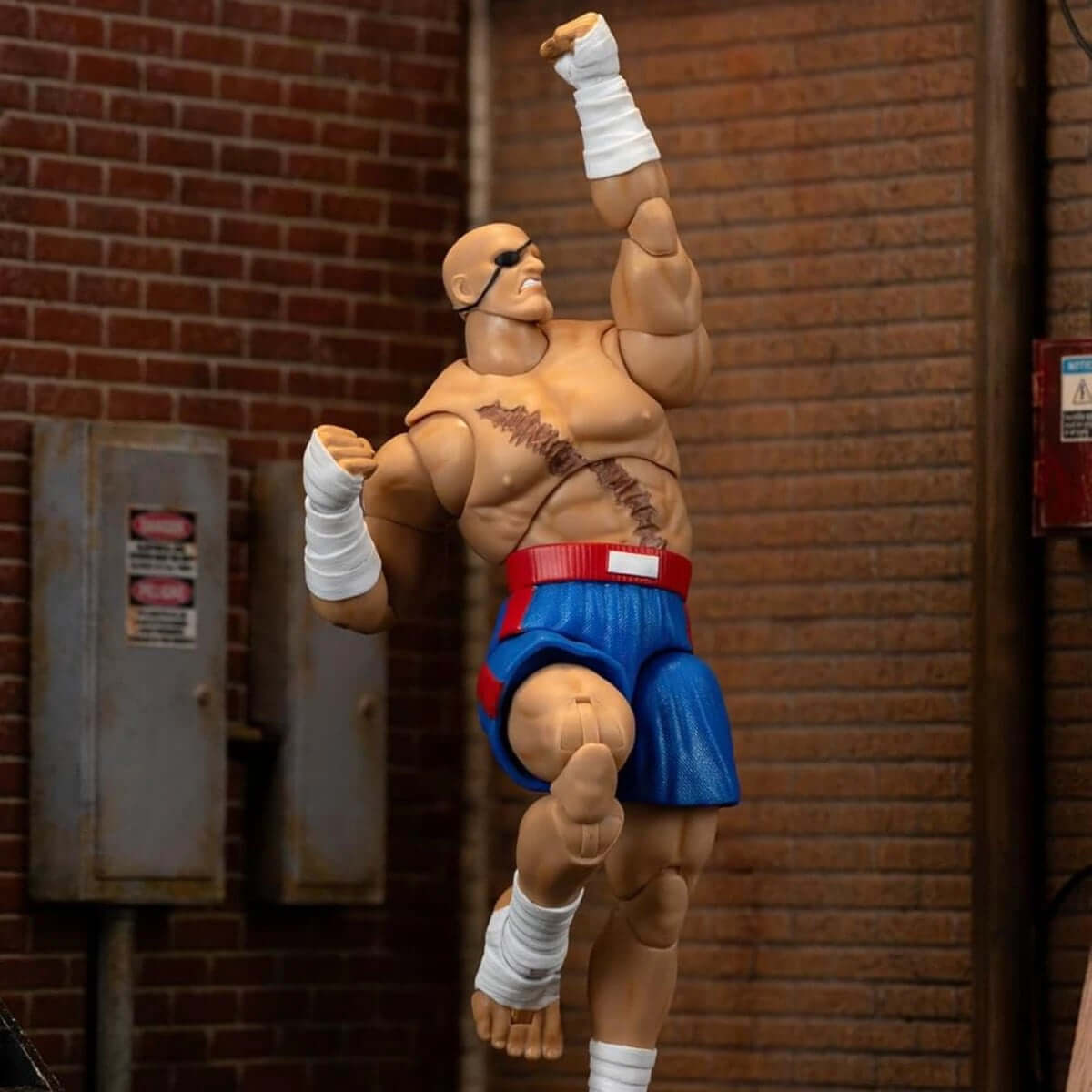 Jada Street Fighter II Sagat 19 Cm Figür - Roket Oyuncak