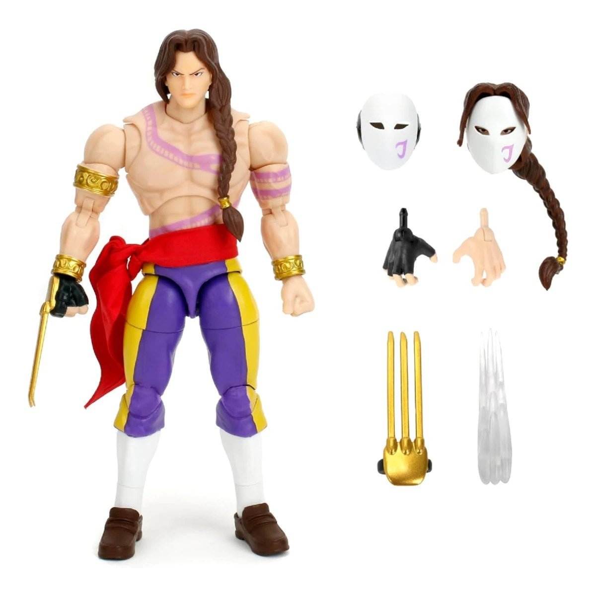 Jada Street Fighter II Vega 15 cm Lisanslı ve 25+ Eklem Noktalı Premium Koleksiyon Figürü - Roket Oyuncak