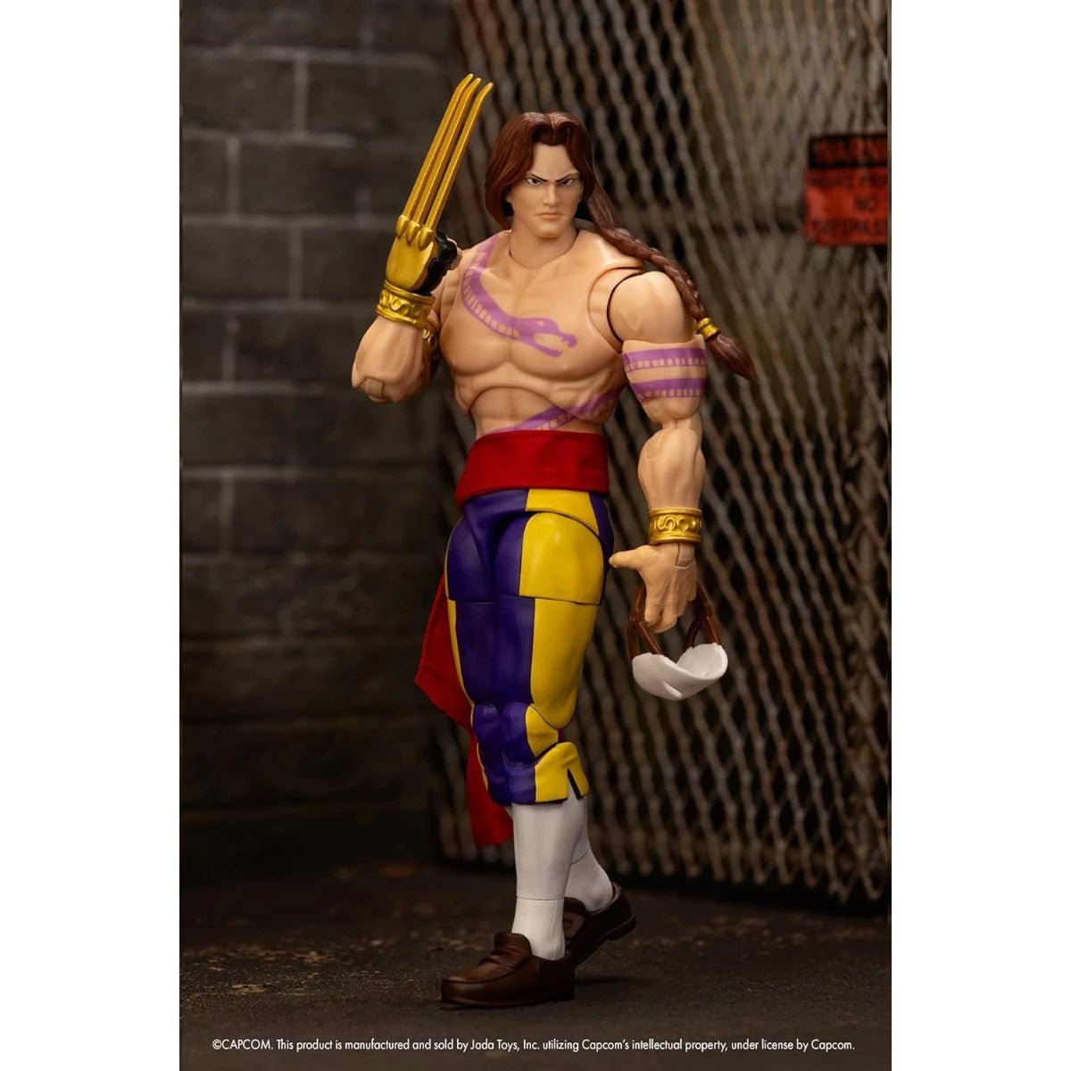Jada Street Fighter II Vega 15 cm Lisanslı ve 25+ Eklem Noktalı Premium Koleksiyon Figürü - Roket Oyuncak