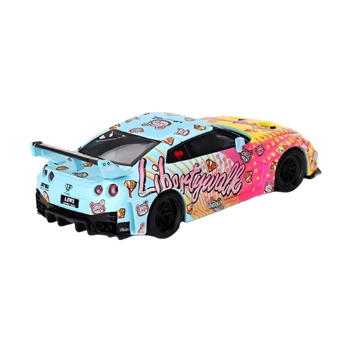 LB - Silhouette Works Gt Nissan 35GT - RR Ver1 LBWK Kuma 1:64 Diecast Model Araba - Roket Oyuncak