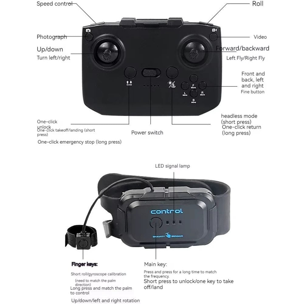 Lead Honor Uzaktan Kumandalı Drone Uçak LH - X72 - 3 Yeşil - Roket Oyuncak