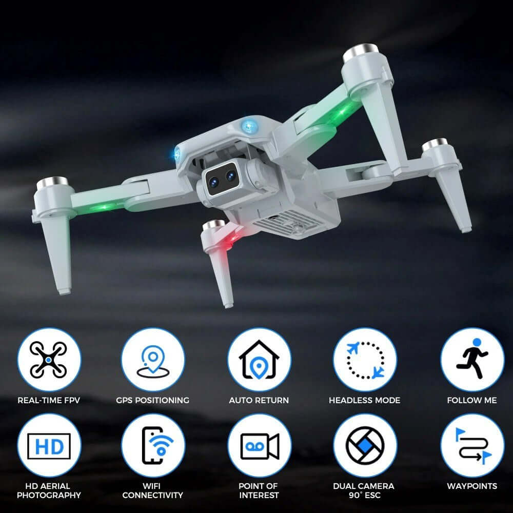 Lead Honor X68G Quadcopter Uzaktan Kumandalı Kameralı Drone - Roket Oyuncak